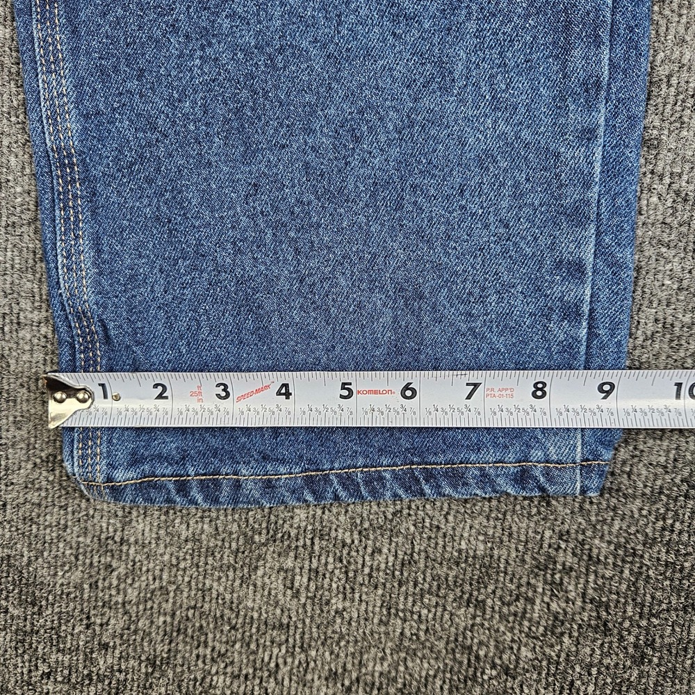Wrangler Riggs Workwear Relaxed Fit Jean Men 42x30(40x29) Straight Leg Dark Wash - Picture 7 of 11